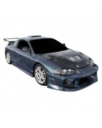 VIS Racing 1997-1999 Mitsubishi Eclipse 2Dr Ballistix 1 Front Bumper