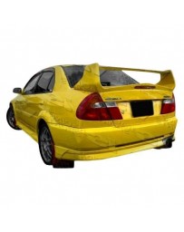 VIS Racing 1997-2001 Mitsubishi Mirage 4Dr Evolution 5 Rear Bumper