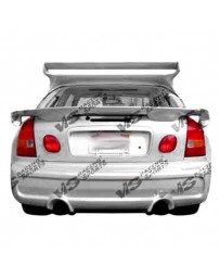 VIS Racing 1996-2000 Honda Civic Hb Invader 6 Rear Bumper