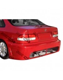 VIS Racing 1992-1995 Honda Civic Hb Tsc 2 Rear Bumper