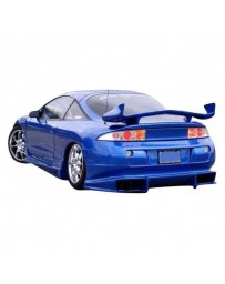 VIS Racing 1995-1999 Mitsubishi Eclipse 2Dr Ballistix Rear Bumper