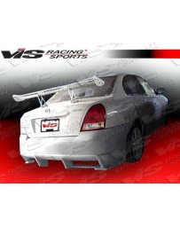 VIS Racing 2001-2003 Hyundai Elantra 4Dr Ballistix Rear Bumper