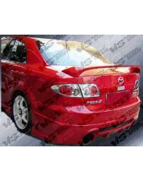 VIS Racing 2003-2007 Mazda 6 4Dr Cyber Rear Bumper