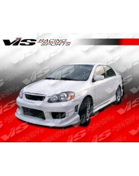 VIS Racing 2003-2008 Toyota Corolla 4Dr Striker Front Bumper