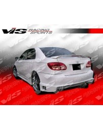 VIS Racing 2003-2008 Toyota Corolla 4Dr Striker Rear Bumper