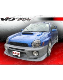 VIS Racing 2002-2003 Subaru Wrx 4Dr Tracer 2 Front Bumper