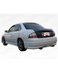 VIS Racing 2000-2003 Nissan Sentra 4Dr Octane Rear Bumper