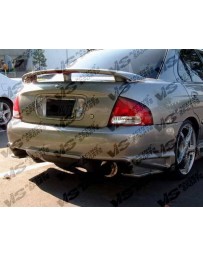 VIS Racing 2000-2003 Nissan Sentra 4Dr Ballistix Rear Bumper