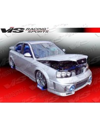 VIS Racing 2001-2003 Hyundai Elantra 4Dr Evo3 Front Bumper