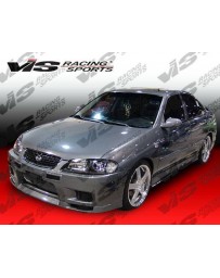 VIS Racing 2000-2003 Nissan Sentra 4Dr Omega Front Bumper