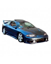 VIS Racing 1995-1996 Mitsubishi Eclipse 2Dr Evolution Front Bumper