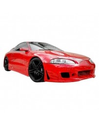 VIS Racing 1995-1996 Mitsubishi Eclipse 2Dr Tsc 3 Front Bumper