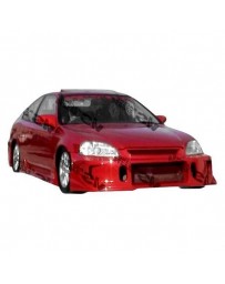 VIS Racing 1999-2000 Honda Civic 2Dr/4Dr/Hb Tsc 2 Front Bumper