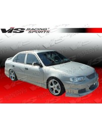 VIS Racing 2001-2002 Toyota Corolla 4Dr Ballistix Front Bumper