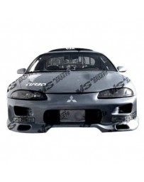 VIS Racing 1997-1999 Mitsubishi Eclipse 2Dr Invader 2 Front Bumper