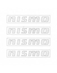 Nissan OEM Nismo Wheel Decal Set 99992-RN805 - Nissan Skyline R32 R33 GT-R