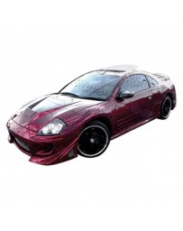 VIS Racing 2000-2005 Mitsubishi Eclipse 2Dr Battle Z Side Skirts