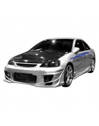 VIS Racing 2001-2005 Honda Civic 2Dr Ballistix Side Skirts