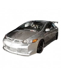 VIS Racing 2006-2011 Honda Civic 2Dr Laser Side Skirts