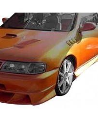 VIS Racing 1991-1994 Nissan Sentra 4Dr Xtreme Side Skirts