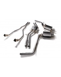 ARMYTRIX Stainless Steel Valvetronic Catback Exhaust System Audi RS4 B8 4.2 V8 2013-2015