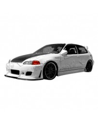 VIS Racing 1992-1995 Honda Civic Hb Tsc 3 Side Skirts