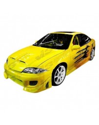 VIS Racing 1995-2005 Chevrolet Cavalier 2Dr Ballistix Side Skirts