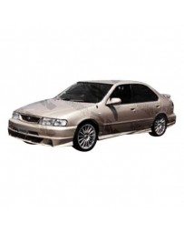 VIS Racing 1995-1999 Nissan Sentra 4Dr Xtreme Side Skirts