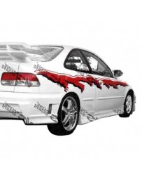 VIS Racing 1996-2000 Honda Civic 2Dr/4Dr/Hb Stalker Side Skirts