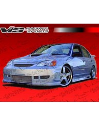 VIS Racing 2001-2005 Honda Civic 4Dr Z1 Boxer Side Skirts