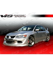 VIS Racing 2003-2005 Mitsubishi Evo8 4Dr Invader Front Lip