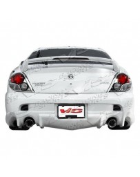 VIS Racing 2003-2006 Hyundai Tiburon 2Dr Invader 1 Rear Bumper