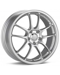 Enkei PF01 18x9.5 5x100 45mm Offset 75 Bore Dia Silver Wheel