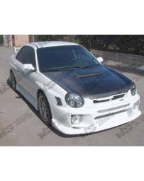 VIS Racing 2002-2003 Subaru WRX 4dr Tracer 2 Front Grill