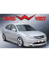 VIS Racing 2009-2010 Hyundai Elantra Fuzion Left Side Skirts