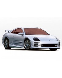 VIS Racing 2000-2005 Mitsubishi Eclipse 2Dr W-Typ Left Side Skirt Polyurethane