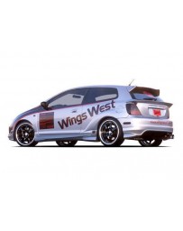 VIS Racing 2002-2005 Honda Civic Hb G-55 Series Left Side Skirt