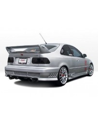 VIS Racing 1996-2000 Honda Civic 2Dr/Hb W-Typ Left Side Skirts