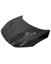 VIS Racing Carbon Fiber Hood RR Style for Honda Civic 2/4DR 16-19