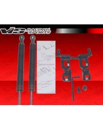 VIS Racing 2003-2008 Nissan 350Z 2Dr Oem Style Carbon Fiber Hood Shock Damper