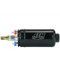 370z Z34 AEM Electronics 400LPH Metric Inline High Flow Fuel Pump