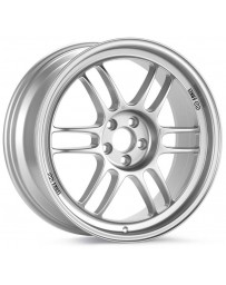 Enkei RPF1 18x8 5x100 45mm Offset 56mm Bore Silver Wheel 02-10 WRX & 04 STI