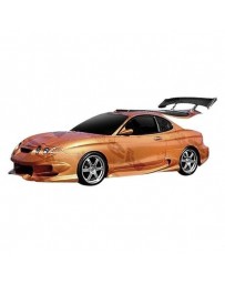 VIS Racing 2000-2002 Hyundai Tiburon 2Dr Invader 2 Side Skirts