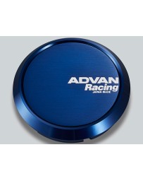 Advan Racing 73mm Flat Centercap - Blue Anodized