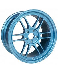 Enkei RPF1 18x9.5 5x114.3 38mm Offset 73mm Bore Emerald Blue Wheel