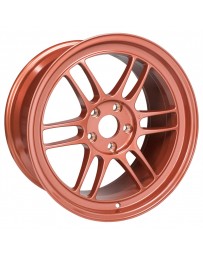 Enkei RPF1 18x9.5 5x114.3 38mm Offset 73mm Center Bore Orange Wheel