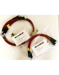 350z Z33 NISMO Performance Braided Stainless Steel Brake Lines, Front