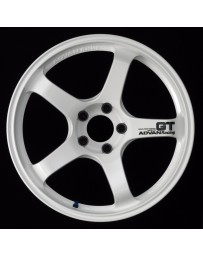 Advan Racing GT 20x12.0 +20 5-114.3 Racing White Wheel