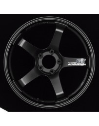 Advan Racing GT 18x12.0 +27 5-114.3 Semi Gloss Black Wheel