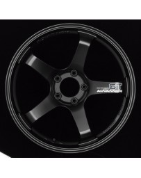 Advan Racing GT 19x9.0 +25 5-114.3 Semi Gloss Black Wheel